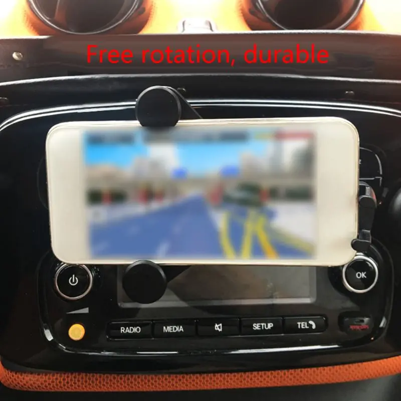 

Phone Holder Clip Car Air Vent Magnetic Bracket For M~ercedes-Benz Smart Fortwo 453 15-19