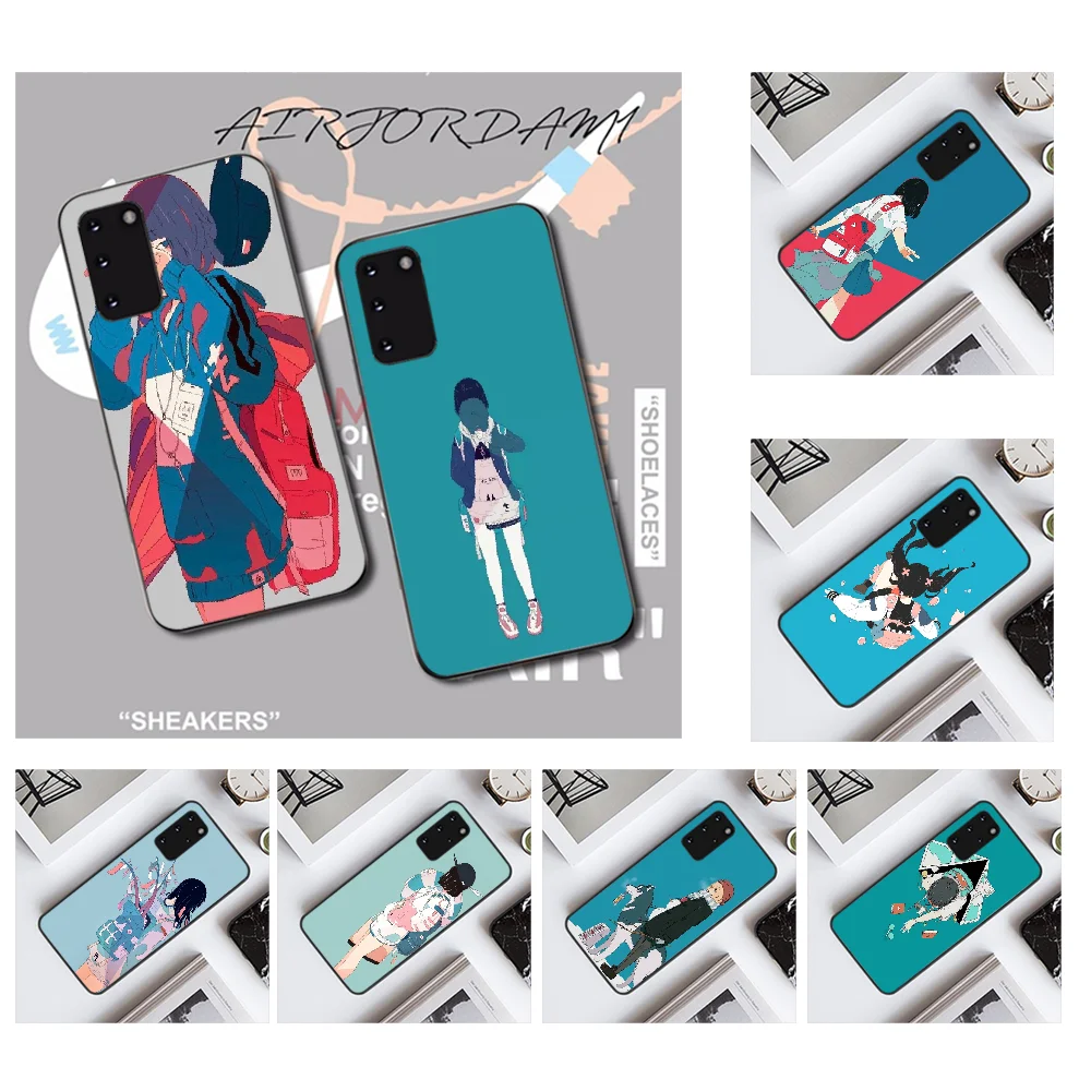 NBDRUICAI Модный чехол для телефона в японском стиле девушек Samsung S20 plus Ultra S6 S7 edge S8 S9 S10