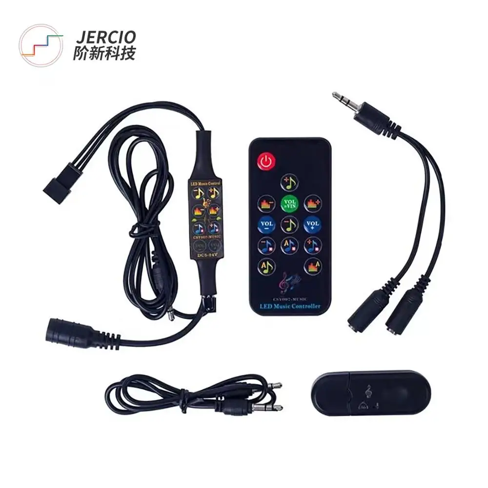 Светодиодная подсветка JERCIO модное использование в WS2812b/sk6812/XT1511 256 лента серого