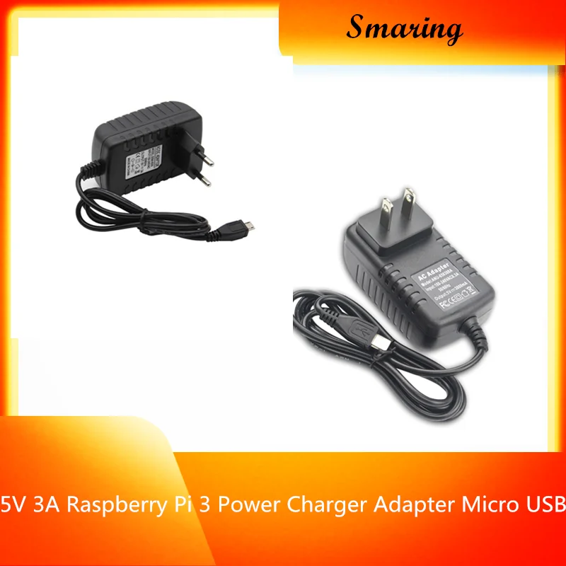 5 в 3A Raspberry Pi 3 зарядное устройство адаптер Micro USB зарядка банан Pro 2 Rpi аксессуар