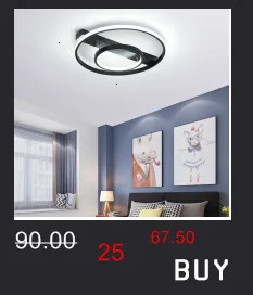 Chandelierrec Moden светодиодный потолочный светильник Домашнее освещение светильники Алюминиевый AC85-265V потолочный светильник для гостиной спальни низкие потолки