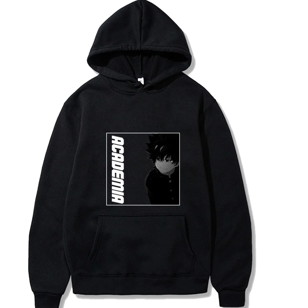 

My Hero Academia Hoodies Long Sleeves Loose Pullovers Tops Unisex Clothes