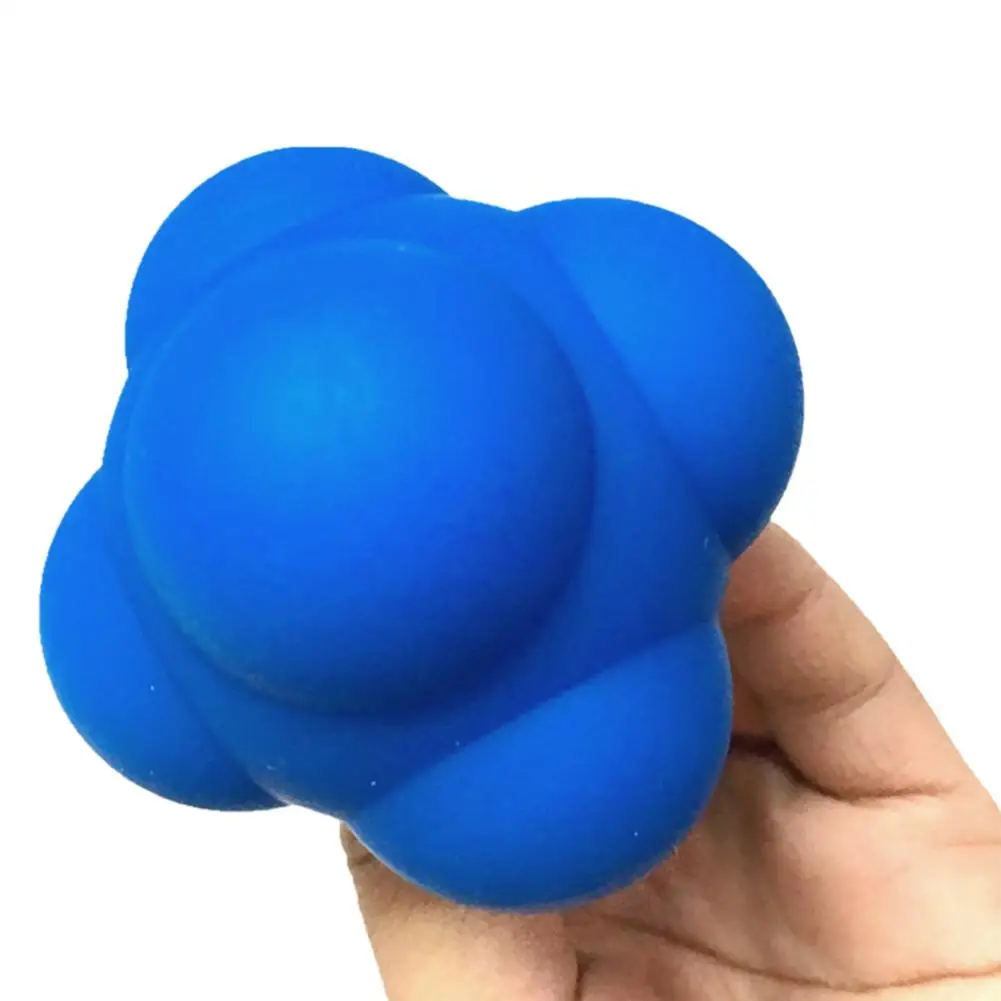 HiMISS Silicone Hexagonal Reaction Ball Agility Coordination Reflex Exercise Sports Fitness Training | Спорт и развлечения