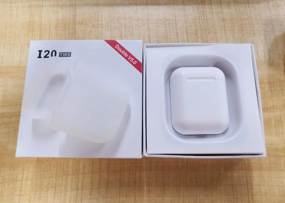 Новейшие i20 TWS Bluetooth 5,0 наушники 4D Bass Sound наушники беспроводные наушники для всех смартфонов PK W1 чип