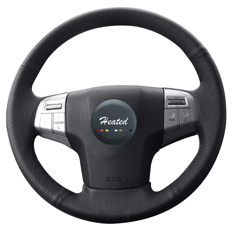 Оплетка на руль для isuzu dmax 2014 mu x volante del coche оплетка руль|steering wheel cover|wheel coveron the steering |