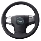 Оплетка на руль для isuzu dmax 2014 mu-x volante del coche, оплетка на руль