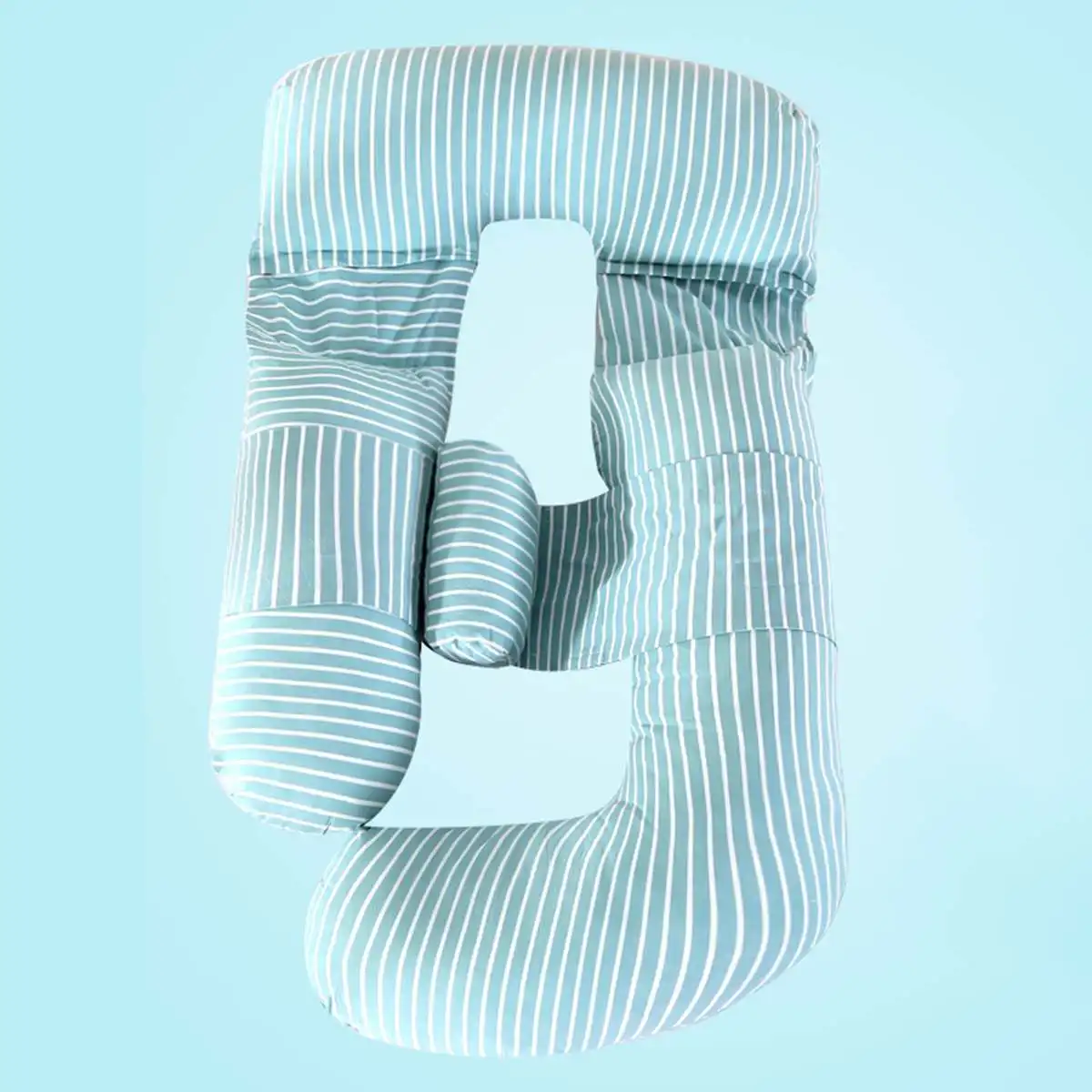 Подушка для сна беременных хлопок с принтом &quotКролик&quot G-образные подушки на