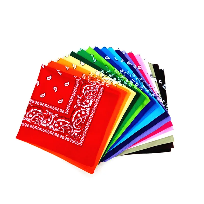 Женские льняные банданы модные аксессуары для волос квадратный шарф Женский