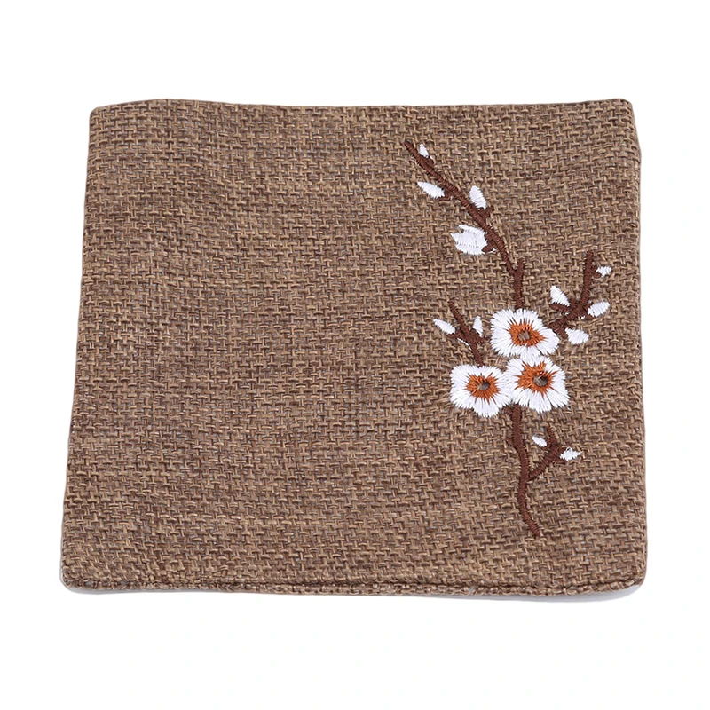 Новинка скатерть с цветочной вышивкой льняные скатерти для чайного стола