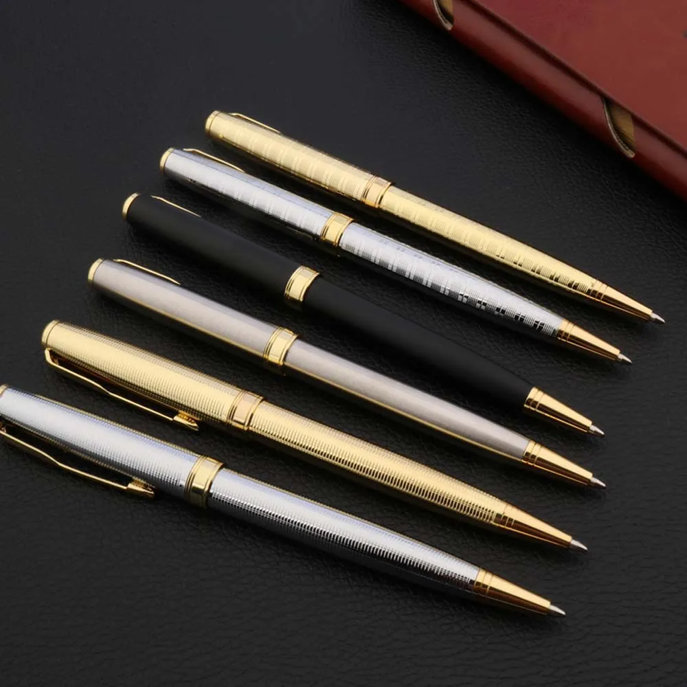 Высокое качество 005 классическая металлическая шариковая ручка винтовая нить