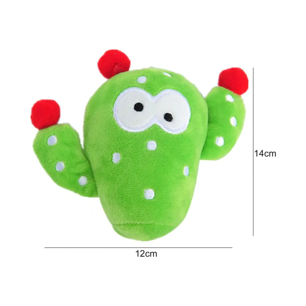 

Decorative Stuffed Keychain Novel Large Eyes Cute Cactus Doll Plush Keychain Bag Pants Pendant for Girl toy