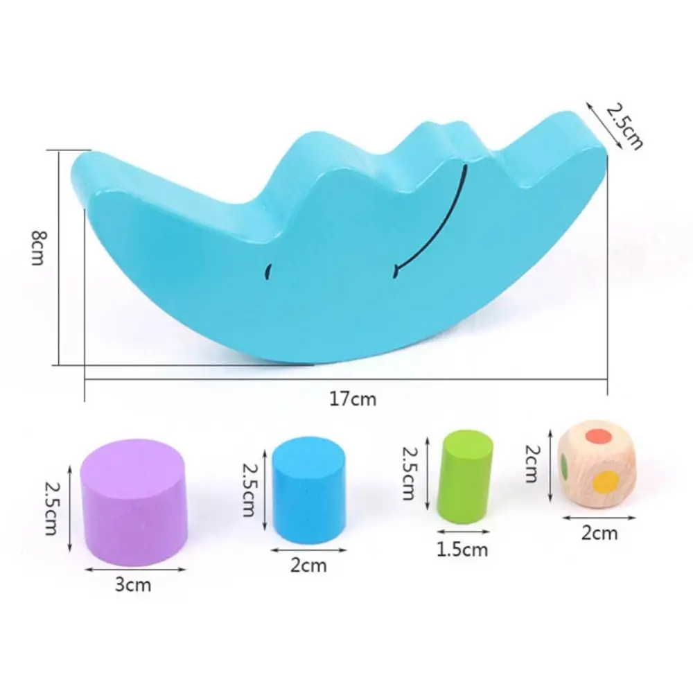 

Moon Balancing Frame Early Learning Toy Montessori Teaching Aids Moon Balance Colorful Early Development Wood Blocks Toys New