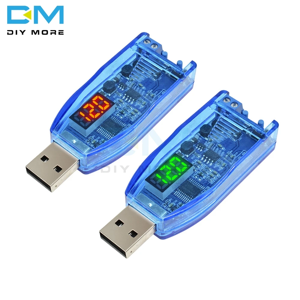 Переходное расстояние вверх вниз от 5 В до 3 9 12 24 USB плата питания модуль с