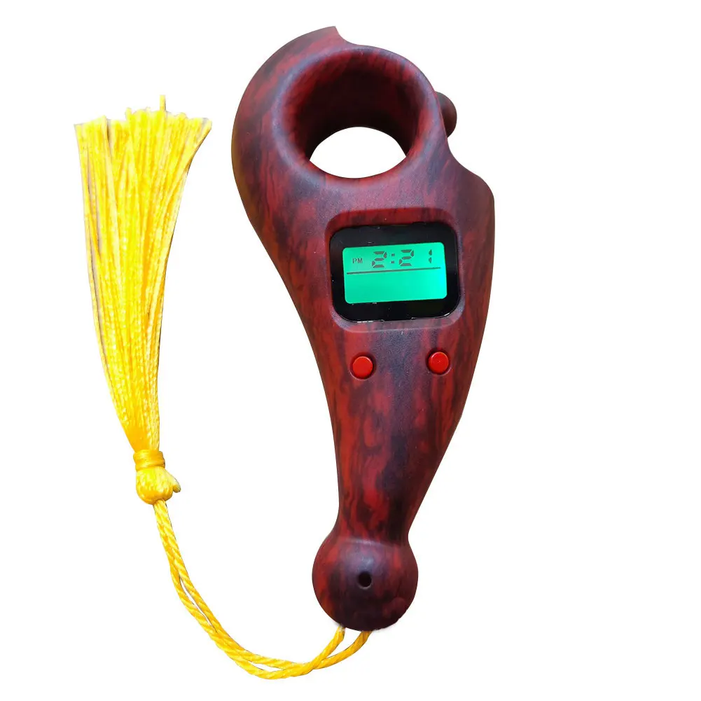 

Портативный счетчик бусин Будды портативный ЖК цифровой дисплей пластиковый счетчик пальцев со светодиодный светильник кой Релаксация ин...