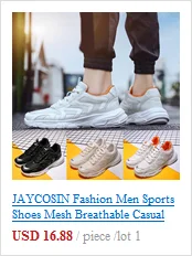 JAYCOSIN мужские повседневные удобные дышащие ботинки кроссовки спортивные модные мужские прогулочные сетчатые туфли#45