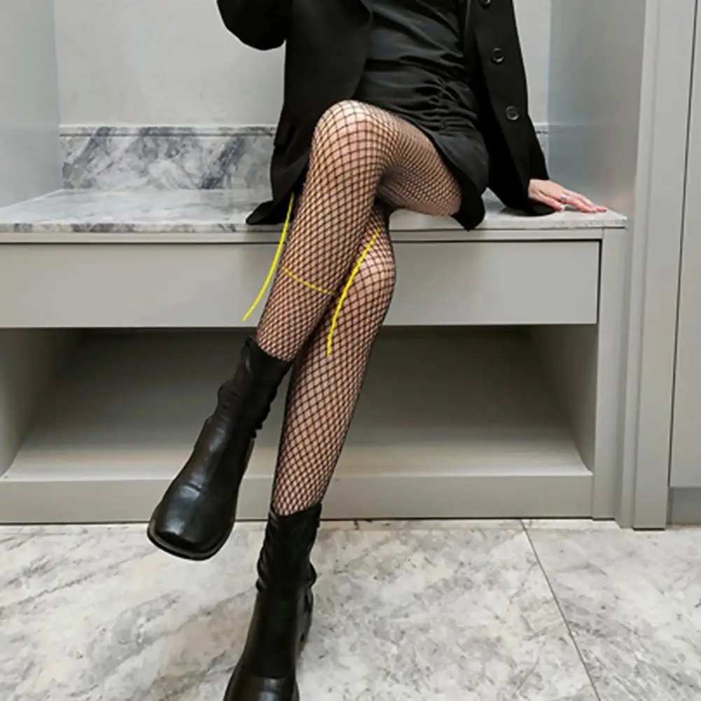 

1 комплект, мягкие чулки в сеточку