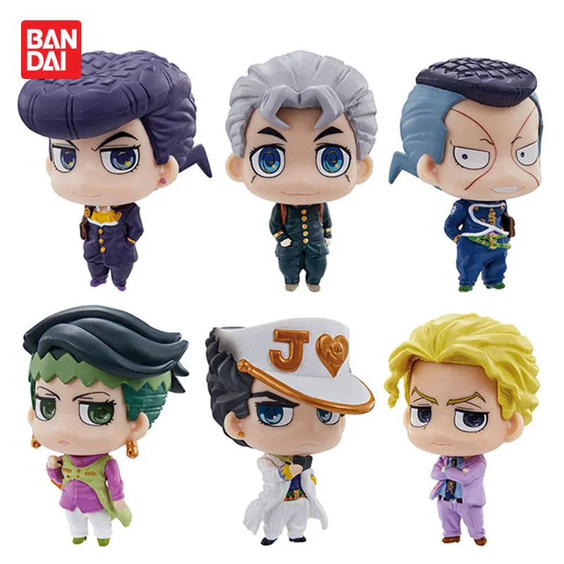 

Original Bandai SD02 JoJo's Bizarre Adventure Kuujou Joutarou Higashikata Josuke Q Version Action Collection Decoration Model