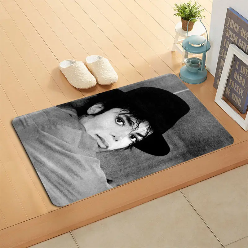 Новый коврик для дверей Майкла Джексона высококачественные коврики с принтом