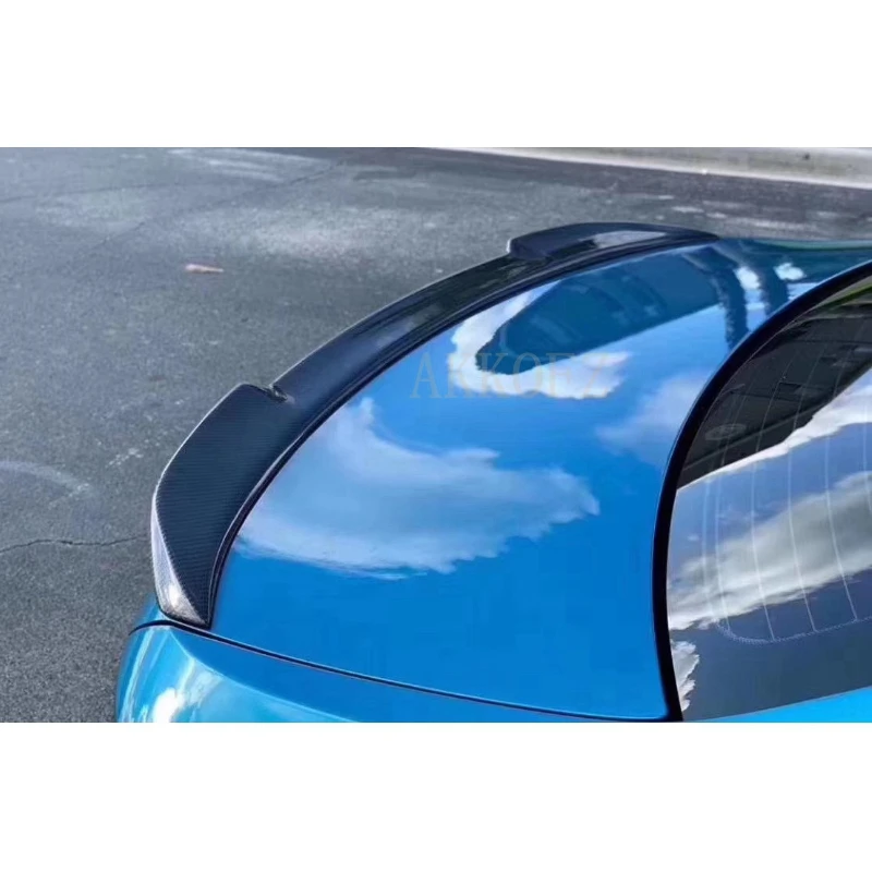 Праймер из углеродного волокна CS style черный спойлер для BMW 2 серии F22 F87 M2 2014-2019 M235i