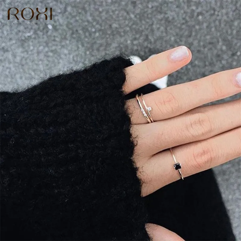 Женское кольцо из серебра 925 пробы с фианитом | Украшения и аксессуары