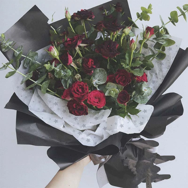 CSS 50 шт. прозрачная папиросная бумага для упаковки цветов подарочная упаковка