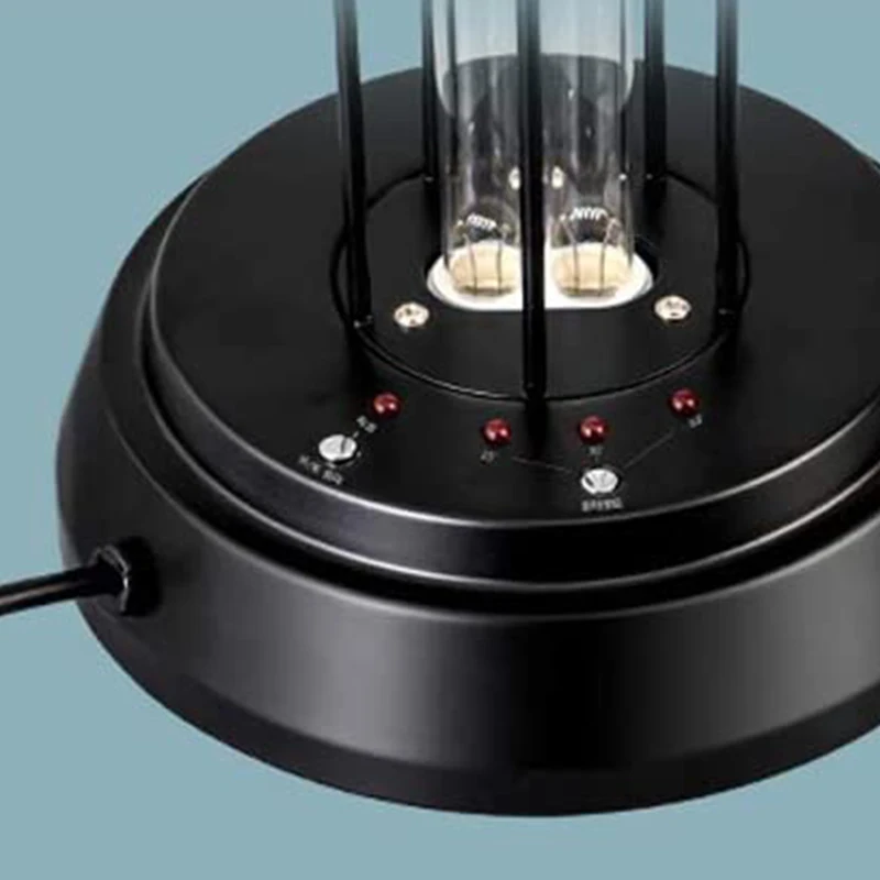 

Uv Germicidal Light 38W/60W Ozone Lamp Portable Disinfection,Remote Control Third Gear Timing, 10S Delay Start (EU Plug)