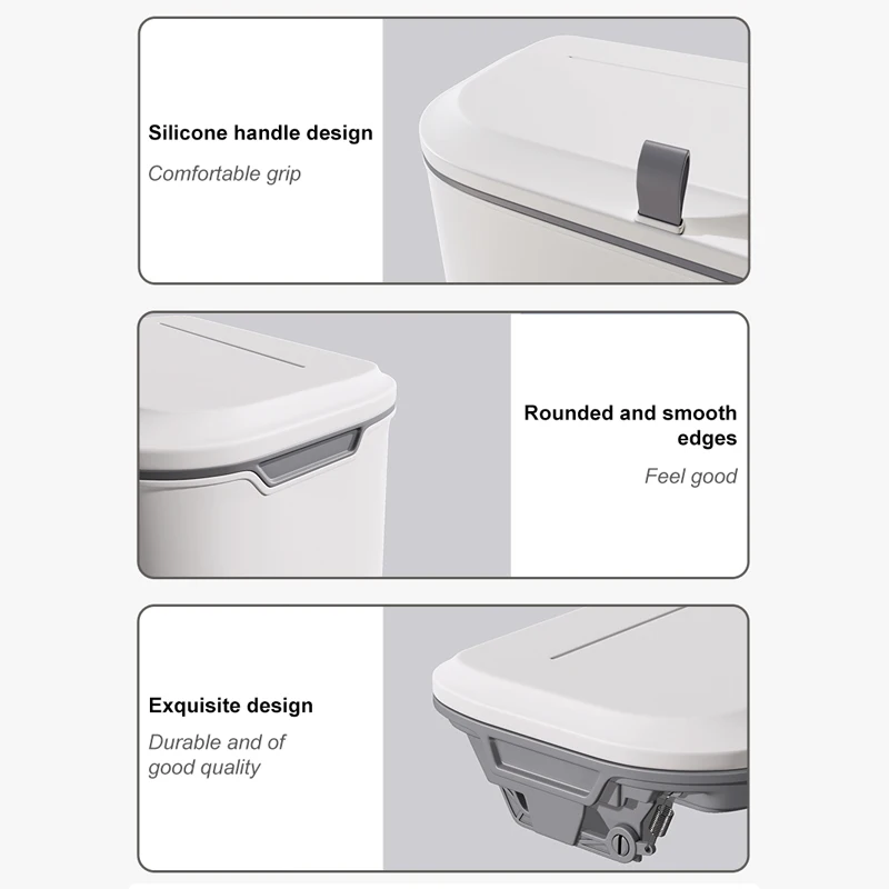 Кухонный мусорный бак настенный бытовой туалет с крышкой ванная комната