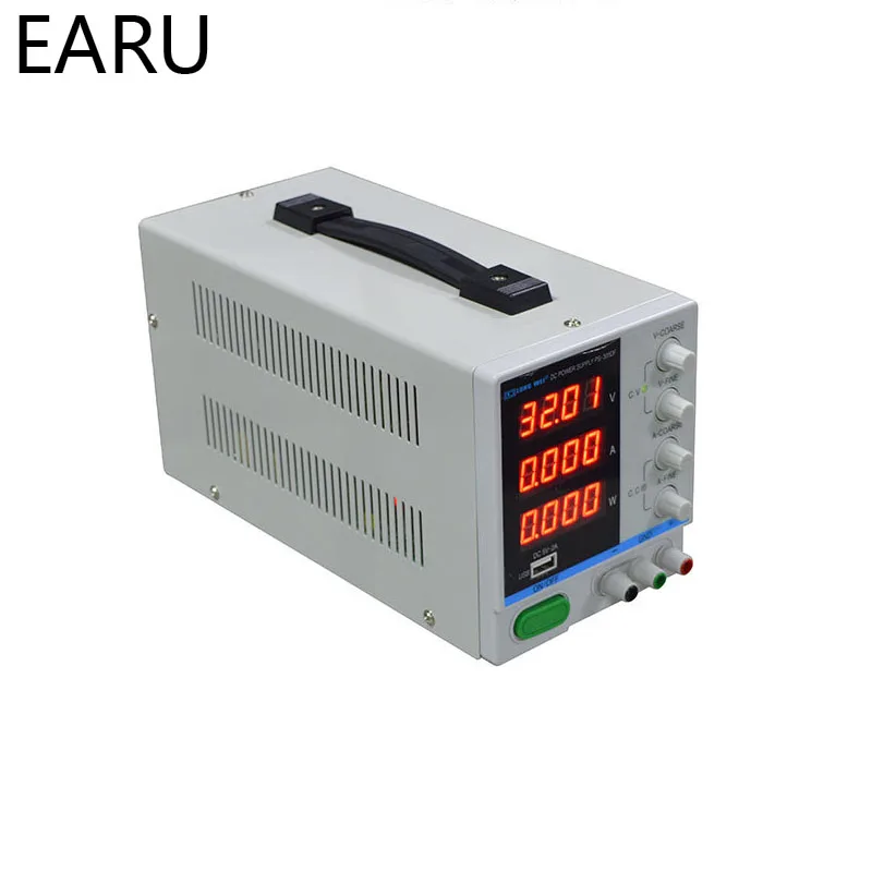 Новый Регулируемый лабораторный источник питания постоянного тока с 4 значным