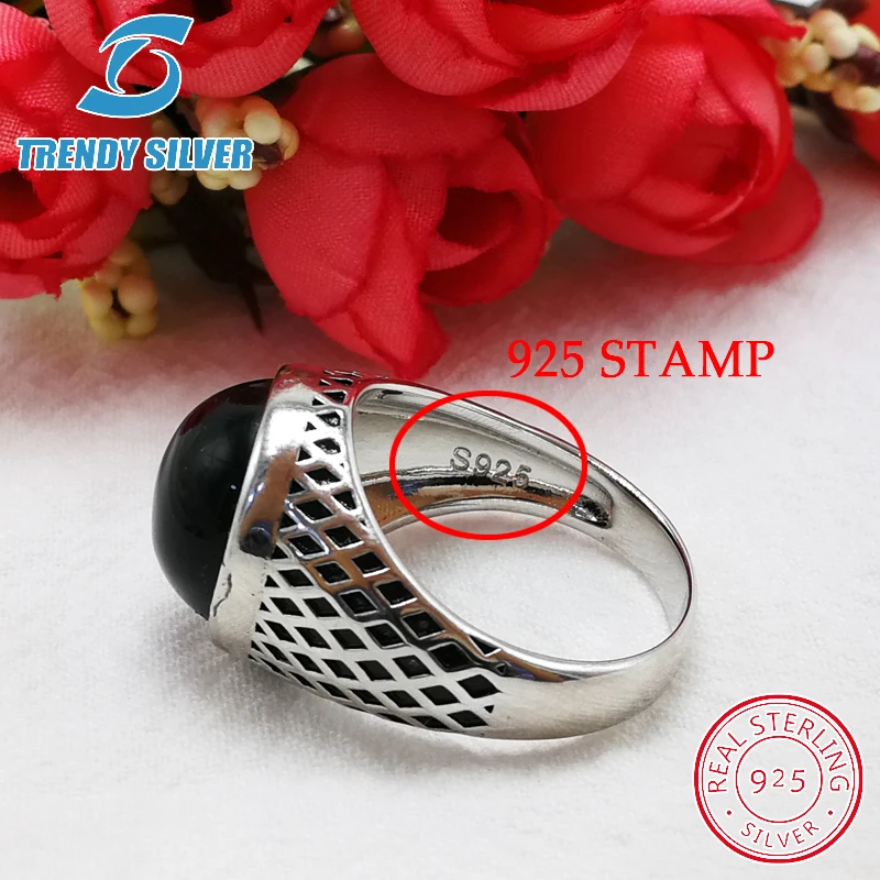 Серебро 925, ювелирные изделия, мужские кольца, мужские аксессуары, бирюзовый драгоценный камень, натуральный оникс, агат,, Трендовое серебро