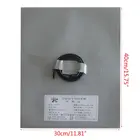 Противотуманное окно для ванной комнаты зеркальная защитная пленка, прозрачная Водонепроницаемая электронная нагревательная пленка для зеркало для душевой комнаты