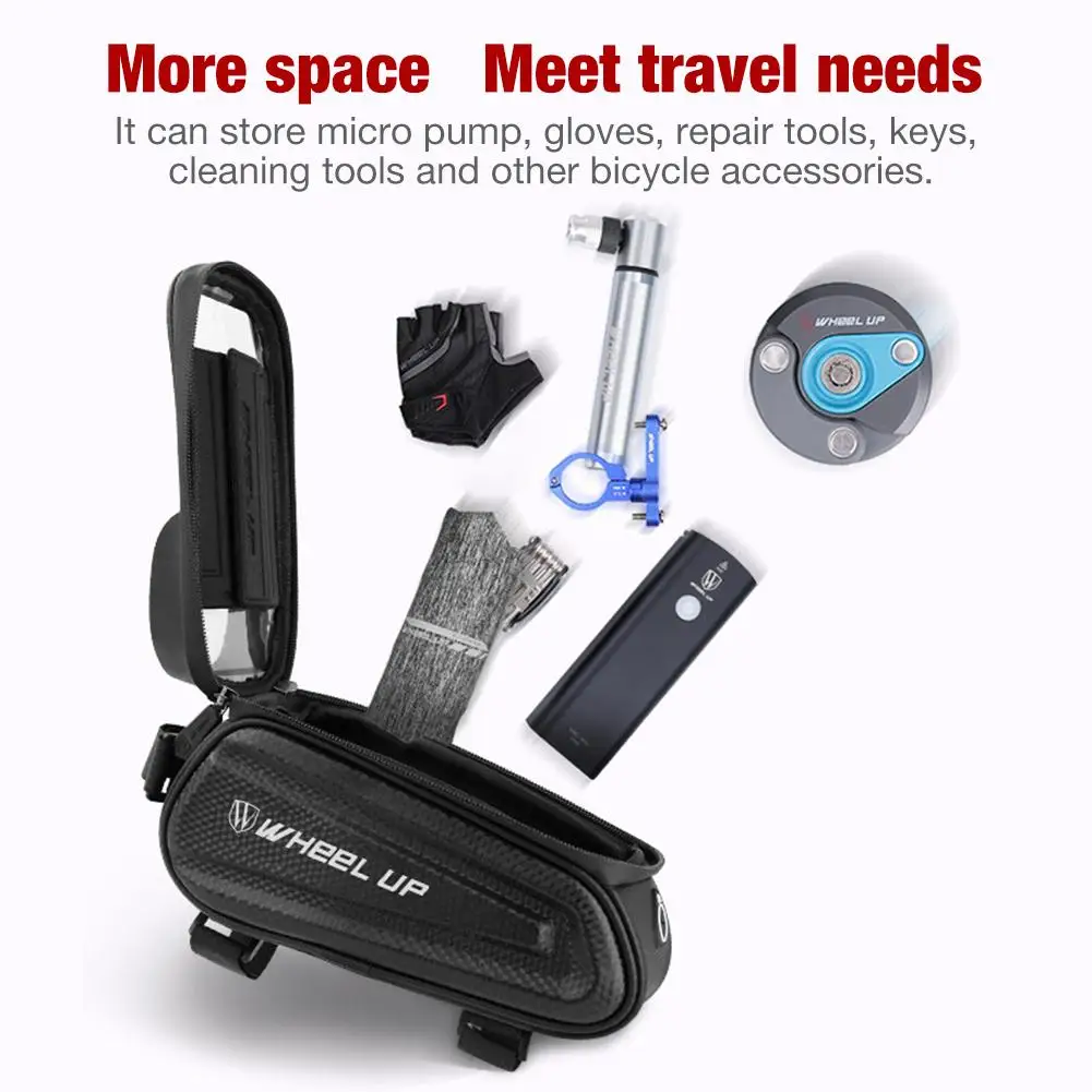 Водонепроницаемая сумка на раму для горного велосипеда вместительный