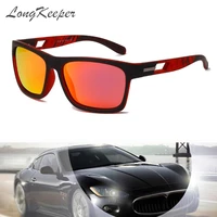longkeeper classic mens polarized sunglasses male women outdoor sports square goggle for fishing driving eyewear uv400