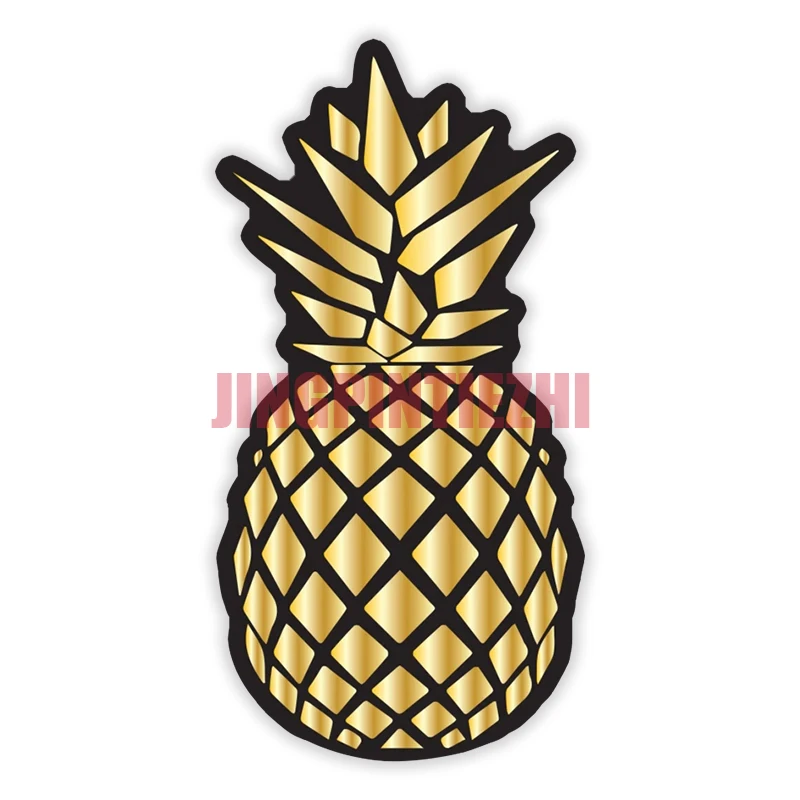 

Personality Car Sticker Creative PVC Decal for FOIL PINEAPPLE Waterproof Car Sticker on Motorcycle Laptop Decorative Accessories