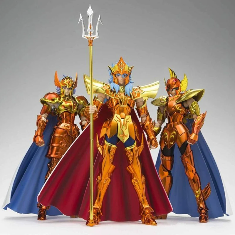 В наличии Jmodel Saint Seiya Cloth EX 2 0 Sea King Poseidon Siren Sorento Marina Solent OCE экшн-фигурка Model | Игрушки и