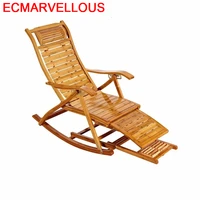 relax dobravel armchair rocking chair folding bed bamboo fauteuil salon sillones moderno para sala cama plegable chaise lounge