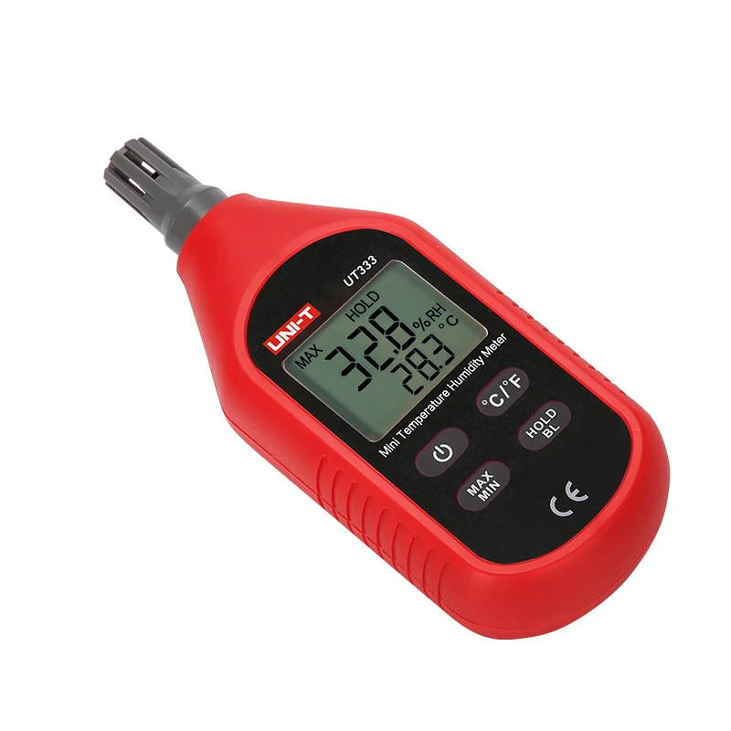 

UT333 Mini Temperature Humidity Meter Indoor Outdoor Hygrometer Overload Indication Unit Conversion LCD Backlight hygrometer