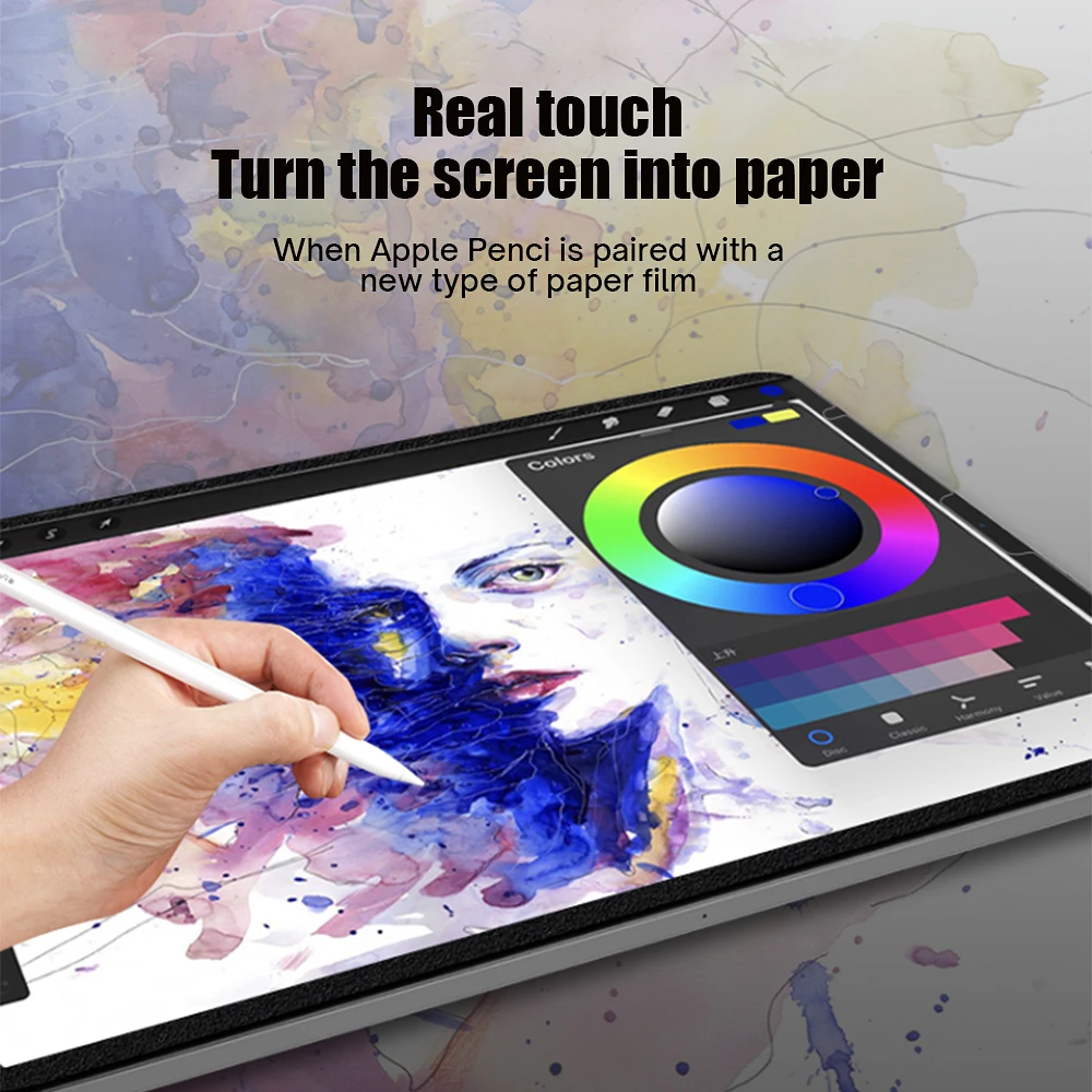HOCE Paper Feel Screen Protector Film For iPad Pro 11 2021 2020 2018 Air 4 10.9 10.2 Removable Magnetic Attraction | Компьютеры и офис