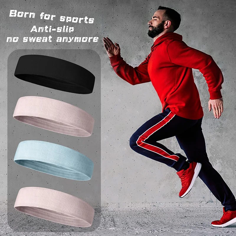 SKDK Эластичный Напульсник Спортивная головная повязка противоскользящая Женская
