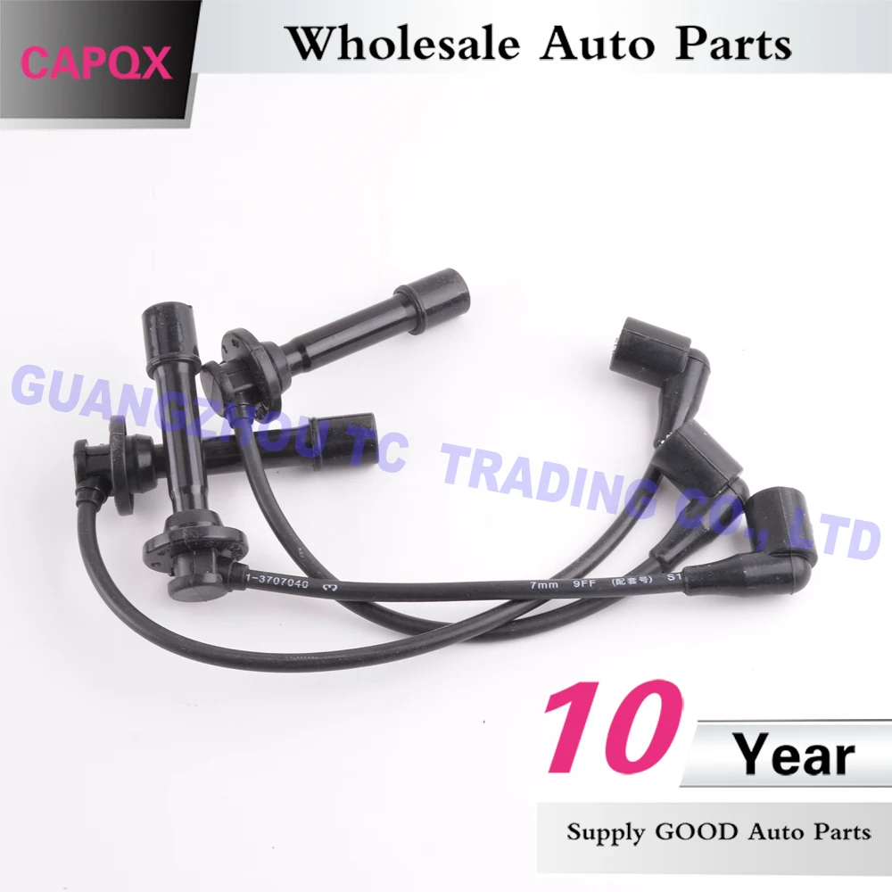 CAPQX для Chery Sweet QQ QQ3 CAC-SQR 372 0.8L провод зажигания Катушка зажигания вилка Sub цилиндр провода кабель свечи зажигания линия зажигания
