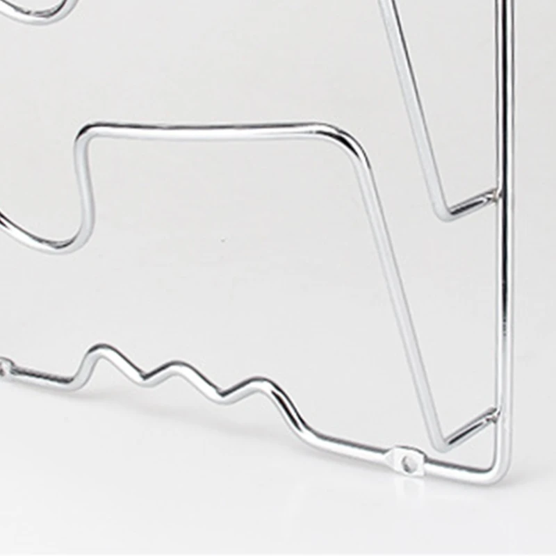 

Multifunction Anti-fall Metal Drying Pan Pot Rack Cover Lid Rest Stand Holder