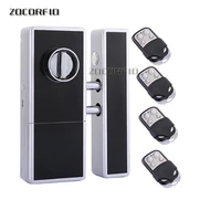 easy lnstallation wireless 433mhz access control kit wireless electric door lock 4pcs remote controller