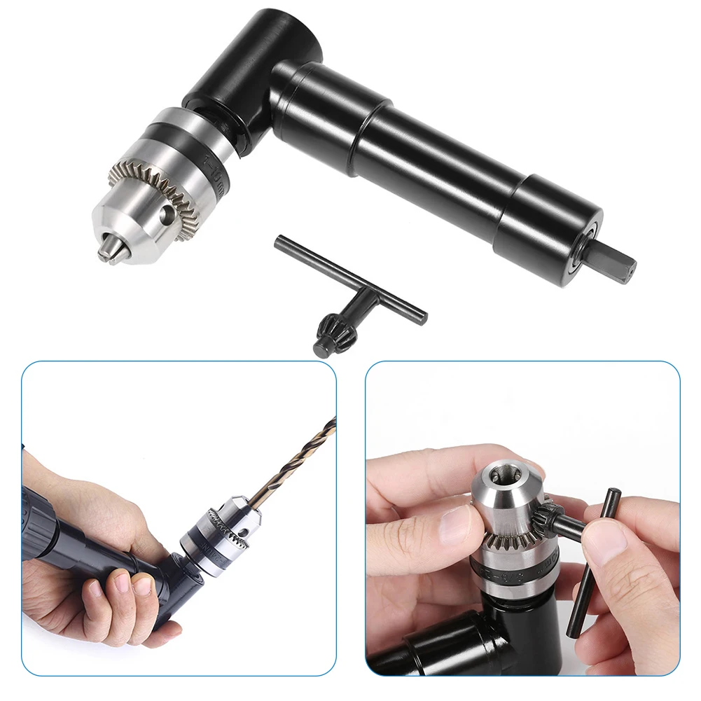 

90 Degree Angle Bend Extension Hex Drill Bit Socket Holder Adaptor Electric Drill Attachment Adapter Rotary Converter Hand Tool