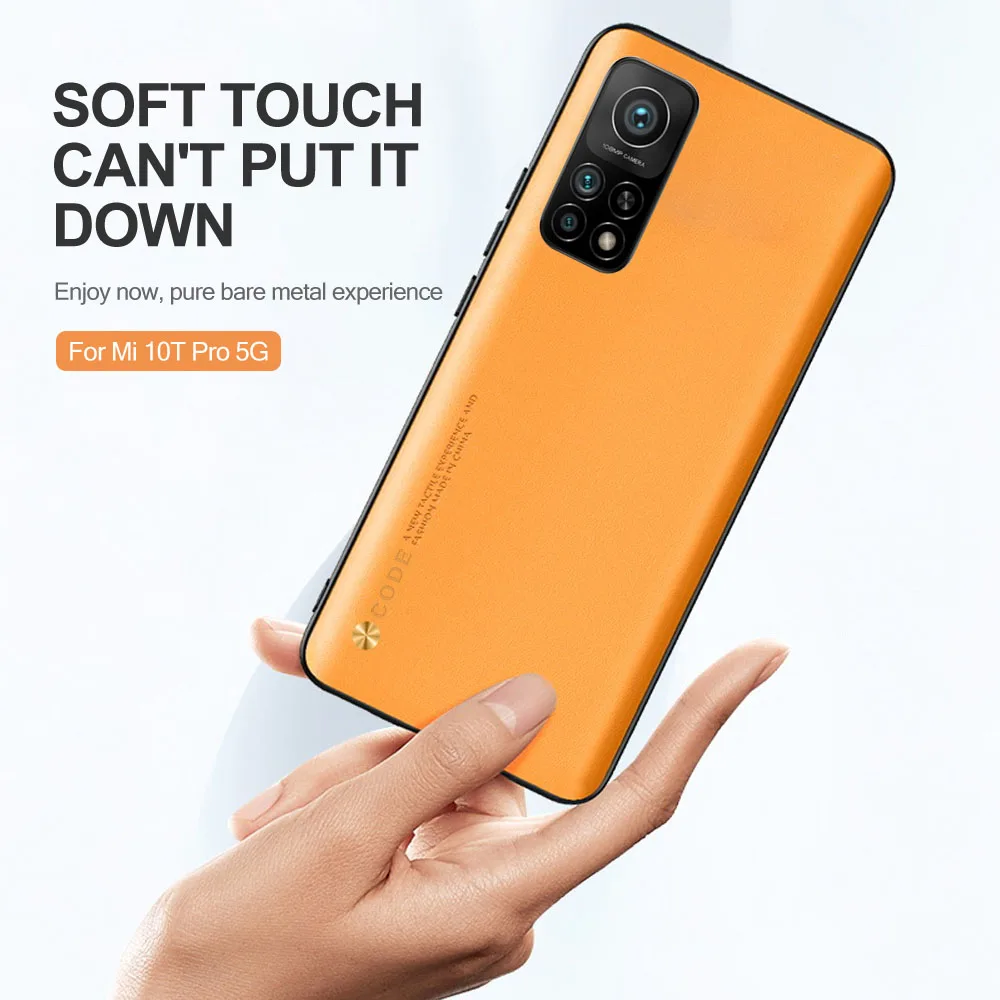 

Comfortable Leather Phone Case For Xiaomi Mi 10T Lite 5G 10 T Pro 5G Shockproof Cover On Mi10 Mi10t 10pro 10tlite 10tpro Shell