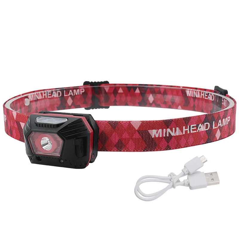 Портативный мини светильник с датчиком движения тела встроенный аккумулятор