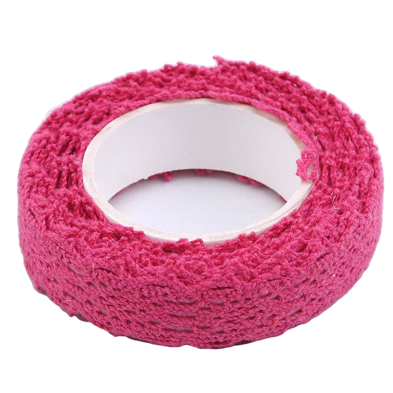 White Lace Tape Exquisite Cotton Tapes Bilateral Hand Account Album Decorative Office Adhesive Stationery Sticker | Дом и сад