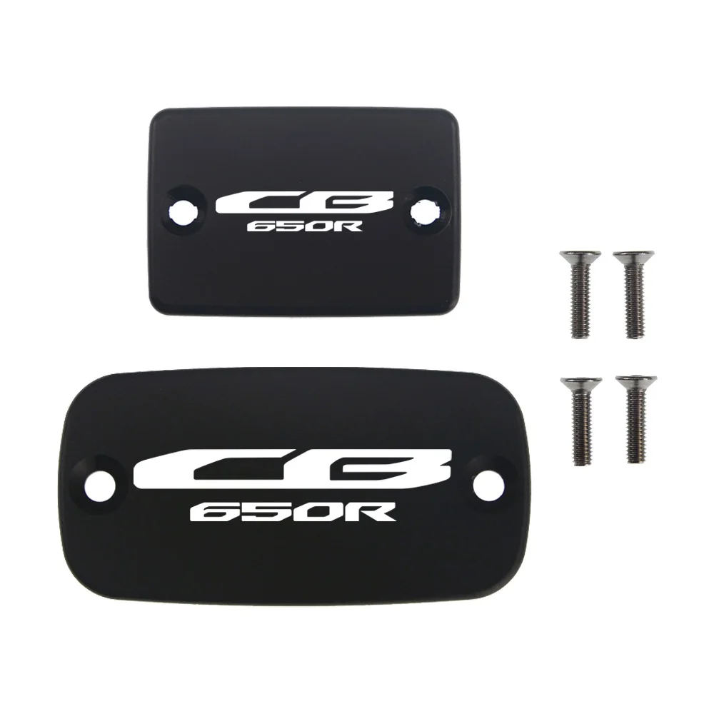 CB650R-black Для HONDA CB650R CBR650R CB 650R CBR 650R- мотоциклетная алюминиевая передняя Тормозная жидкость сцепления Крышка Резервуара - Цвет: CB650R-black