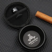 montecristo pocket metal cigar ashtray cigarette ash tray travel hot sale portable ashtray holder smoking gadget ashtray ca 021