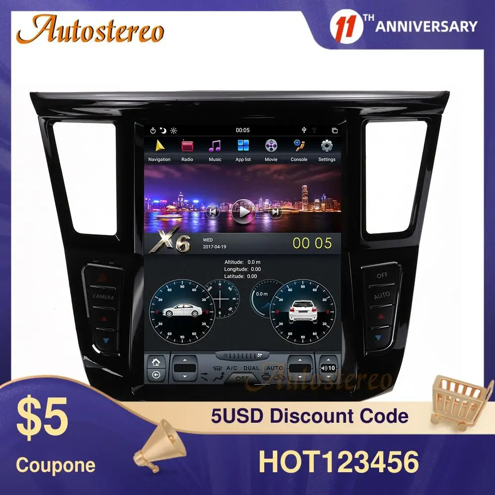 

Android 10.0 4+64GB Car multimedia player For Infiniti JX35 For Infiniti QX60 2012+ GPS Navigation head unit radio tape recorder