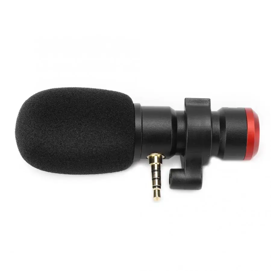 YELANGU MIC06 Мобильный микрофон мини для смартфона студия интервью Запись Телефон