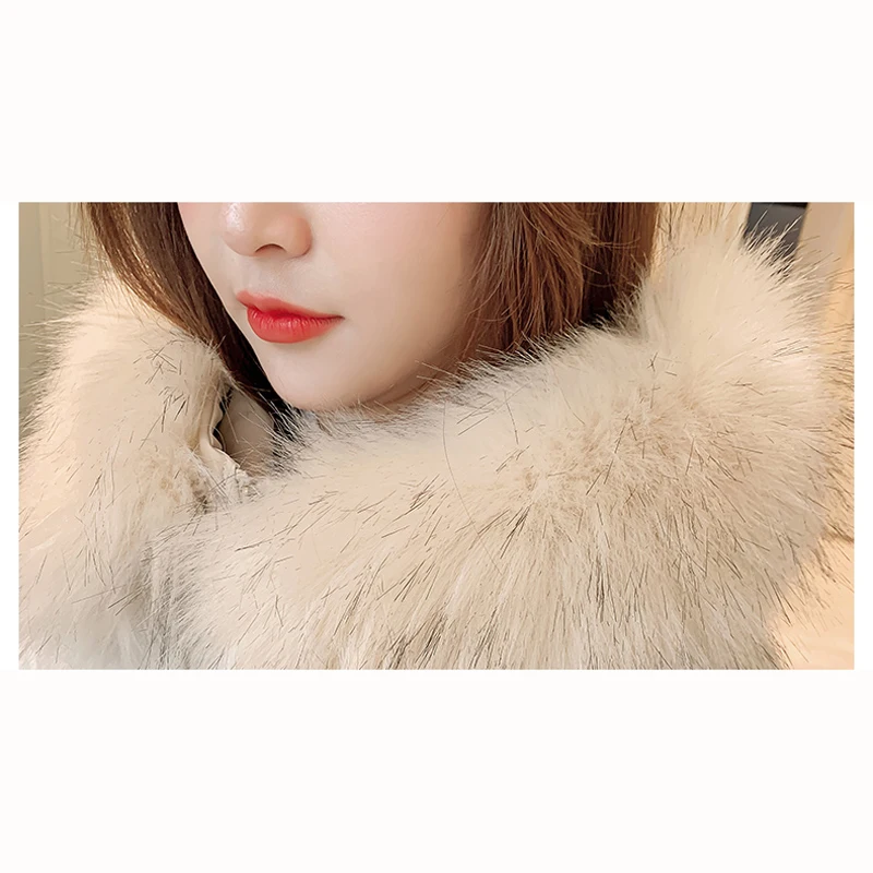 

Winter new Jackets Women fashion Thick Hooded Medium and long section Parker black Keep warm Cotton Coats Women's clothing